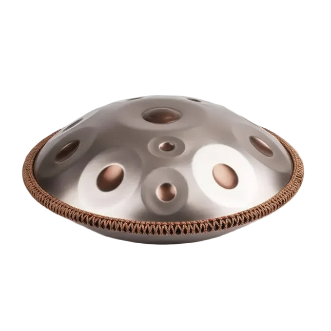 Handpan métallique Sonora-Mundi avec motif circulaire, instrument de musique moderne