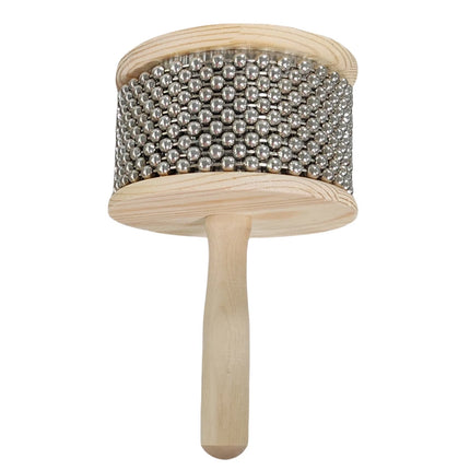 Cabasa en bois et métal, instrument de percussion, Sonora-Mundi